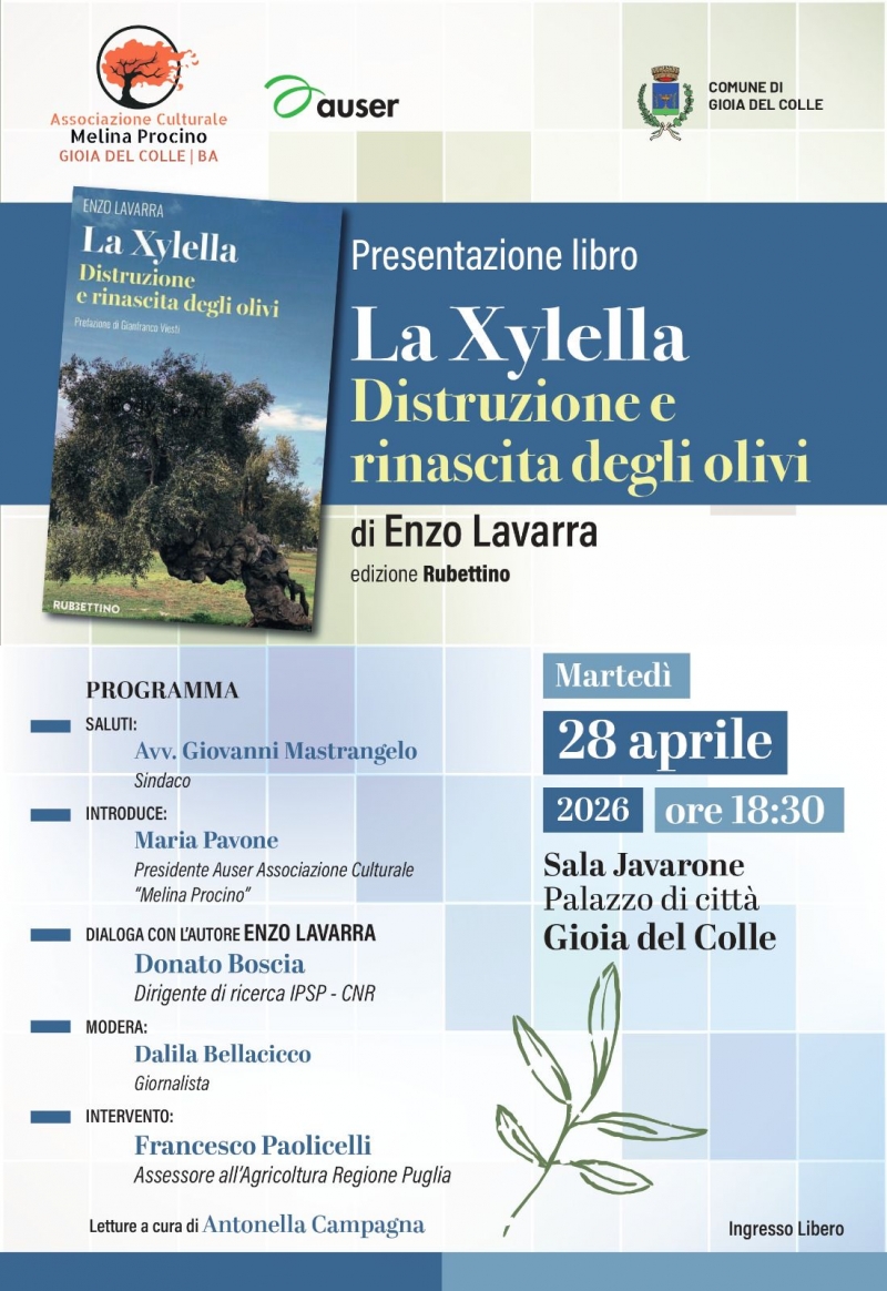 Marted� 28 aprile la presentazione del libro \