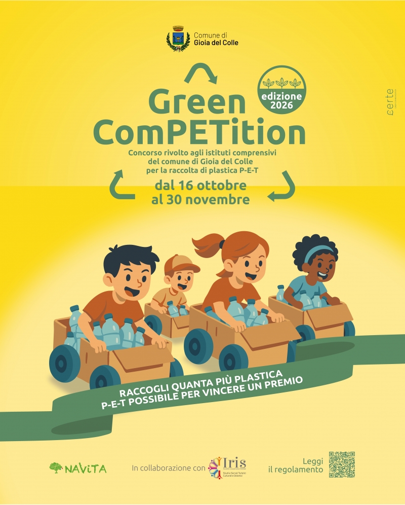 Al via la seconda edizione del progetto di educazione ambientale �Green comPETition�   