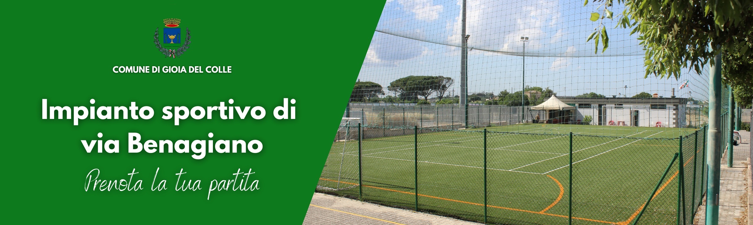 Prenota campo di via Benagiano